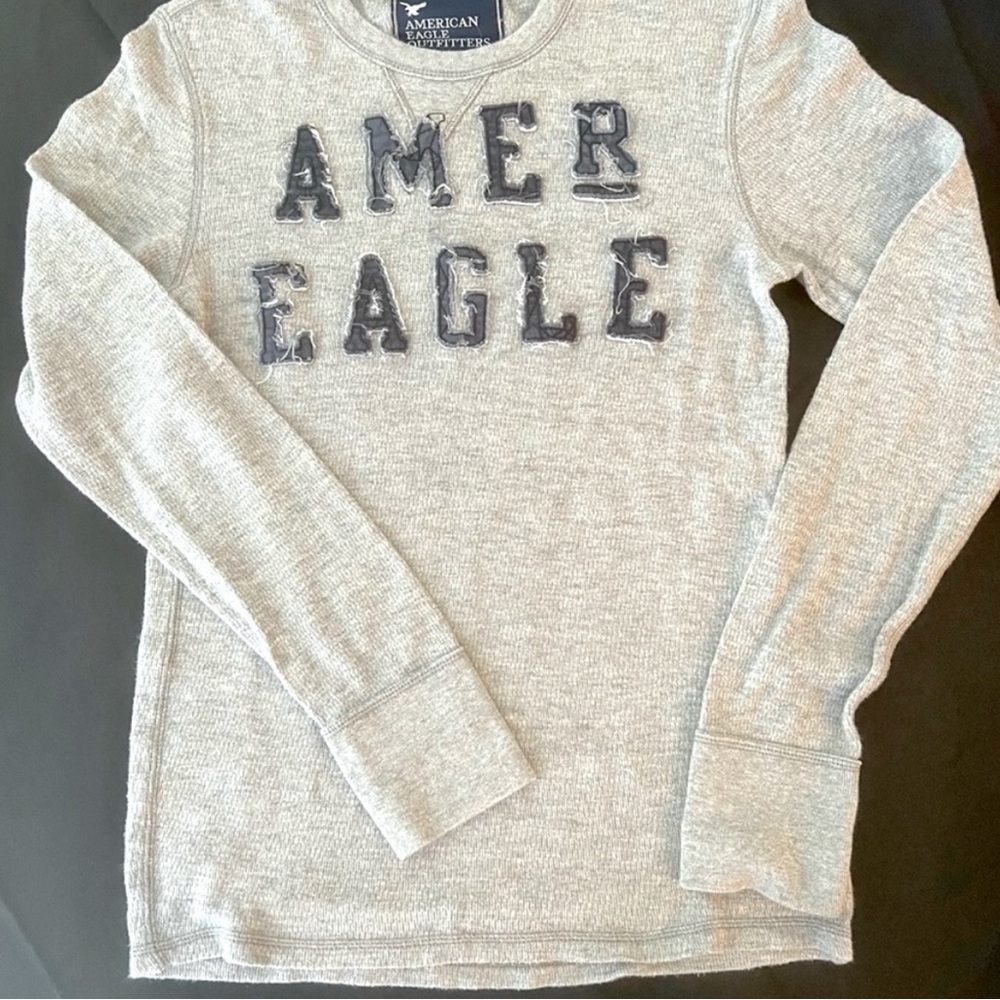 American Eagle | Thermal Long Sleeve T-Shirt